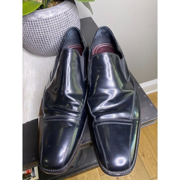 Johnston & Murphy Slip On Venetian Dress Shoes Black Mens Size 13 main image 7